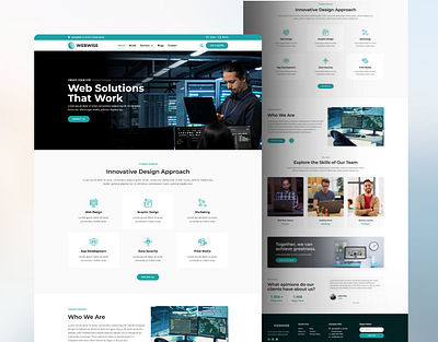 Webwise – Digital Solution & Marketing WordPress Elementor advertising agency branding consultant creative digital agency elementor landing page landingpage market strategy marketing marketing agency marketing solution seo social media social media agency social media marketing ui webdesign wordpress