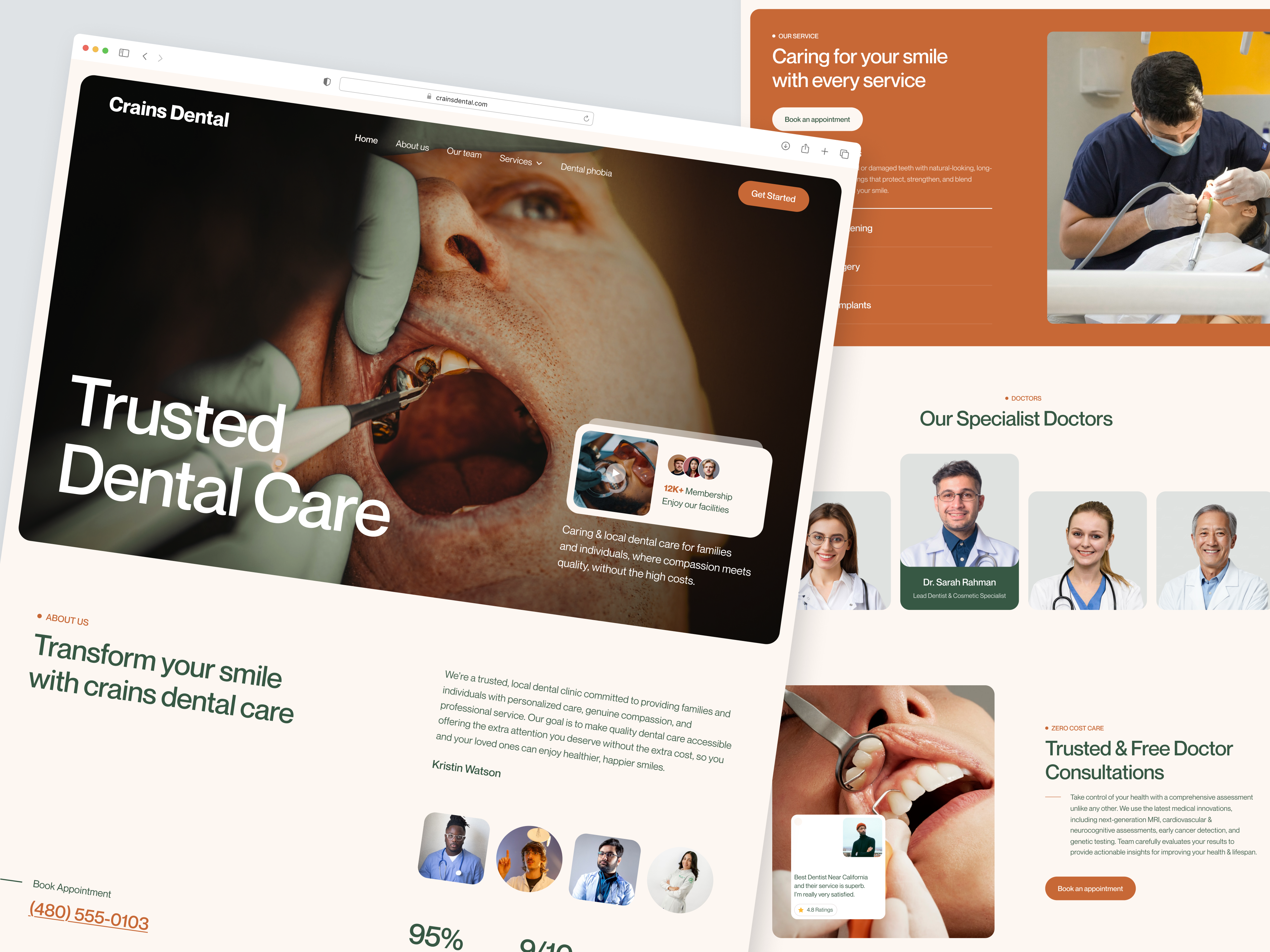 Example of High Converting Website UI UX Redesign