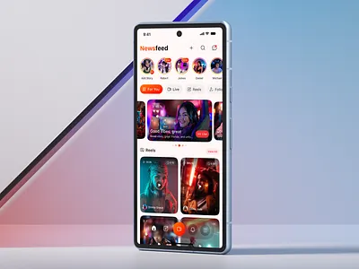 🎥 LiveVibe – Social Streaming App android app design app design app design concept app interface design inspiration digital product dribbble interaction design ios app design live app live streaming live video mobile app design social app social media app streaming ui trending design ui ux user experience
