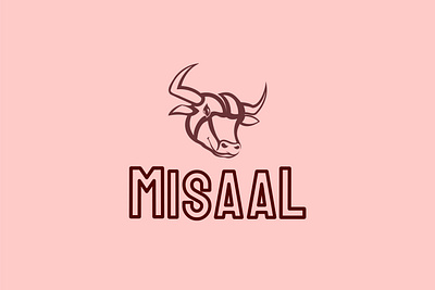 MISSAL LOGO DESIGN abstract beef brand identity branding design graphic design logo logo design logo designer logocreation logocreator meat new brand vector