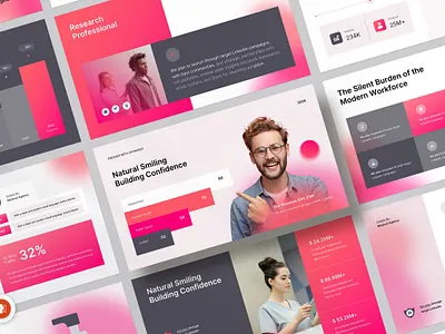 MEDICAL-Pitch Deck Presentation chart clinic deck design doctor graphic design marketing medical pitch pitch deck