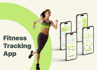 UI Design - Fitness Tracking App app branding mobile app ui ui design uiux uiux design user experience user interface ux visual design