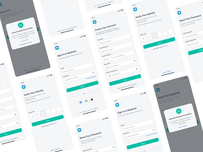 Medintel - Log In Flow digitalhealth healthcareapp healthcaremadeeasy healthcaresolutions healthfirst healthforall healthinnovation medintel mobileappdesign seamlessexperience secureaccess smartapp userfriendly wellnesstech
