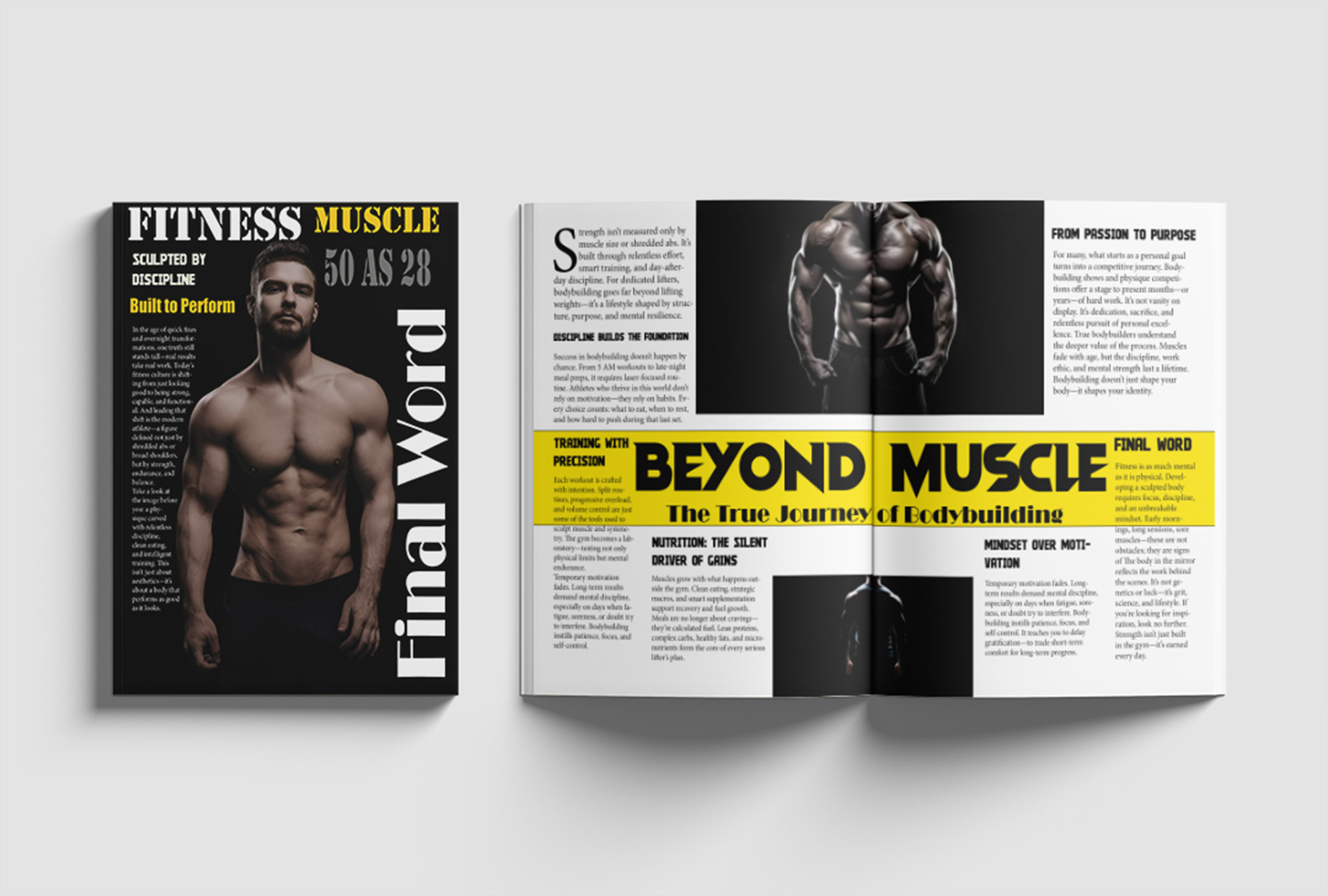 Example of Creative Magazine & Brochure Design