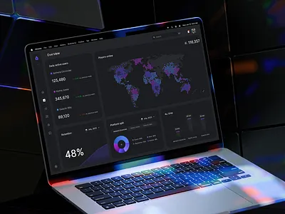 Gaming Analytics Dashboard analytic dashboard design product saas statistic ui ux