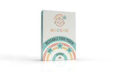 Mooshie – Reusable Baby Food Pouches visualbranding