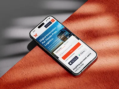 Transpo - Logistic Landing Page Design cargo services courier frieght landing page landingpage design logistic landing page design logistics design logistics landing page logistics website logistics website design shipment services supply chain transport transport website web web design website design