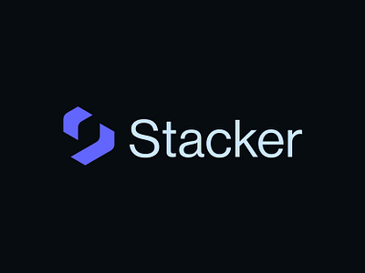 Stacker logo brand branding identity logo logo design s logo