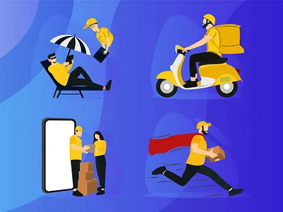 Flat Illustration | Visumind Creative adobe illustrator artwork case study character design digital illustration flat illustration graphic design illustration inspiration portfolio vector art visumind visumind creative