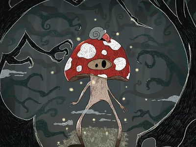 The Empty Stare art direction character design children illustration creepy illustration dark hollow illustration illustration art illustrator