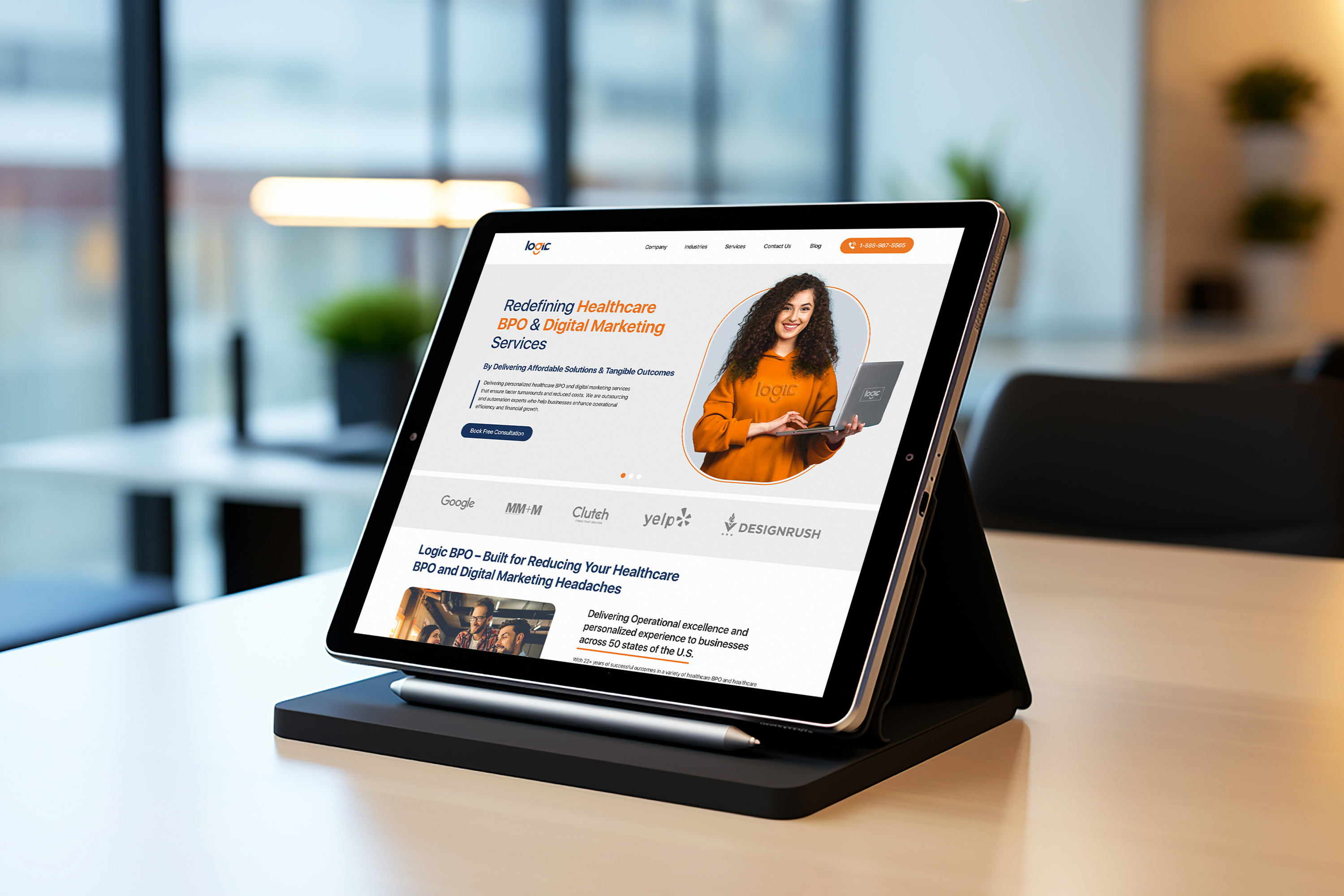 Example of Website Design (10 Pages)