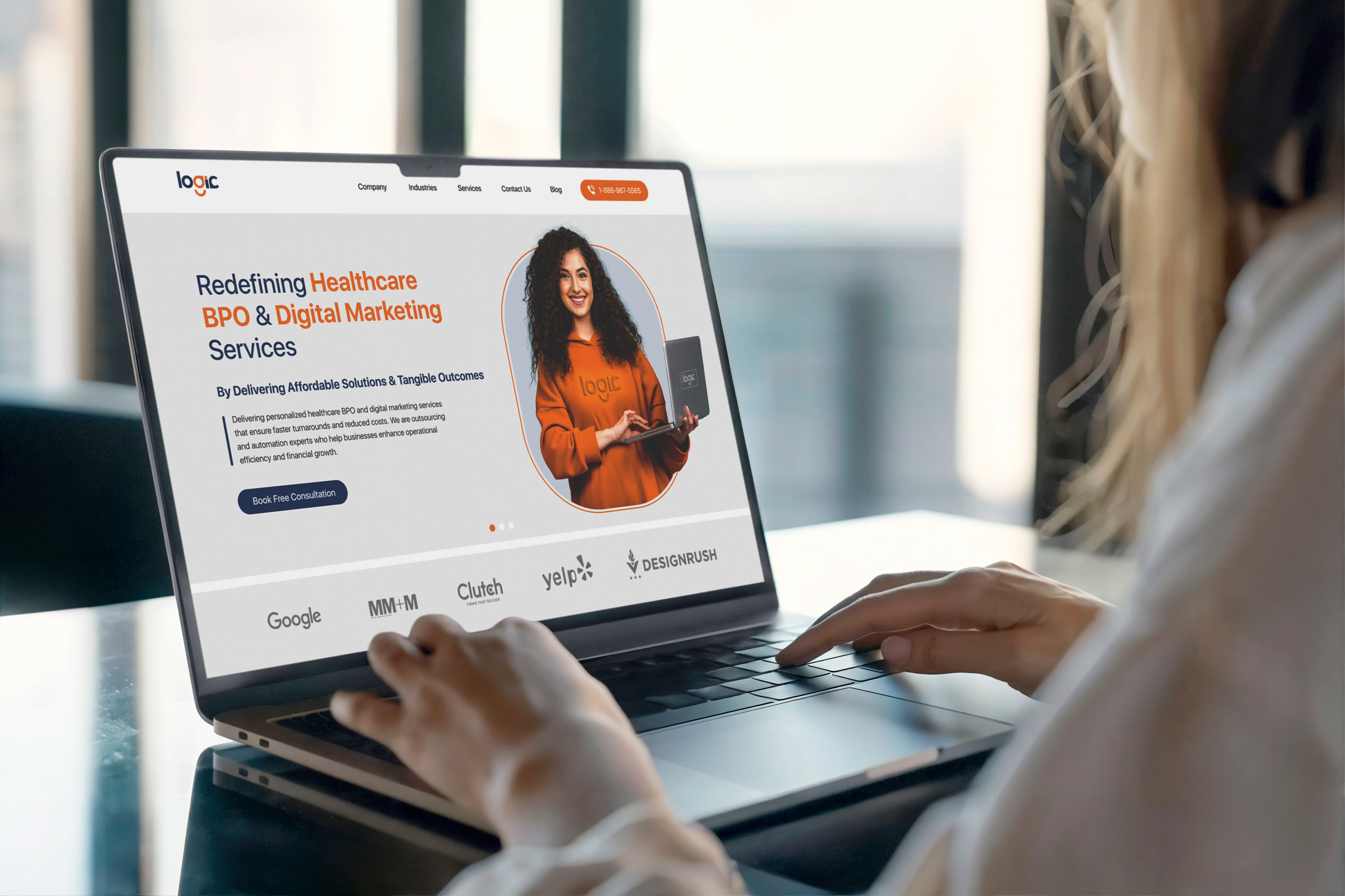 Example of Website Design (5 Pages)