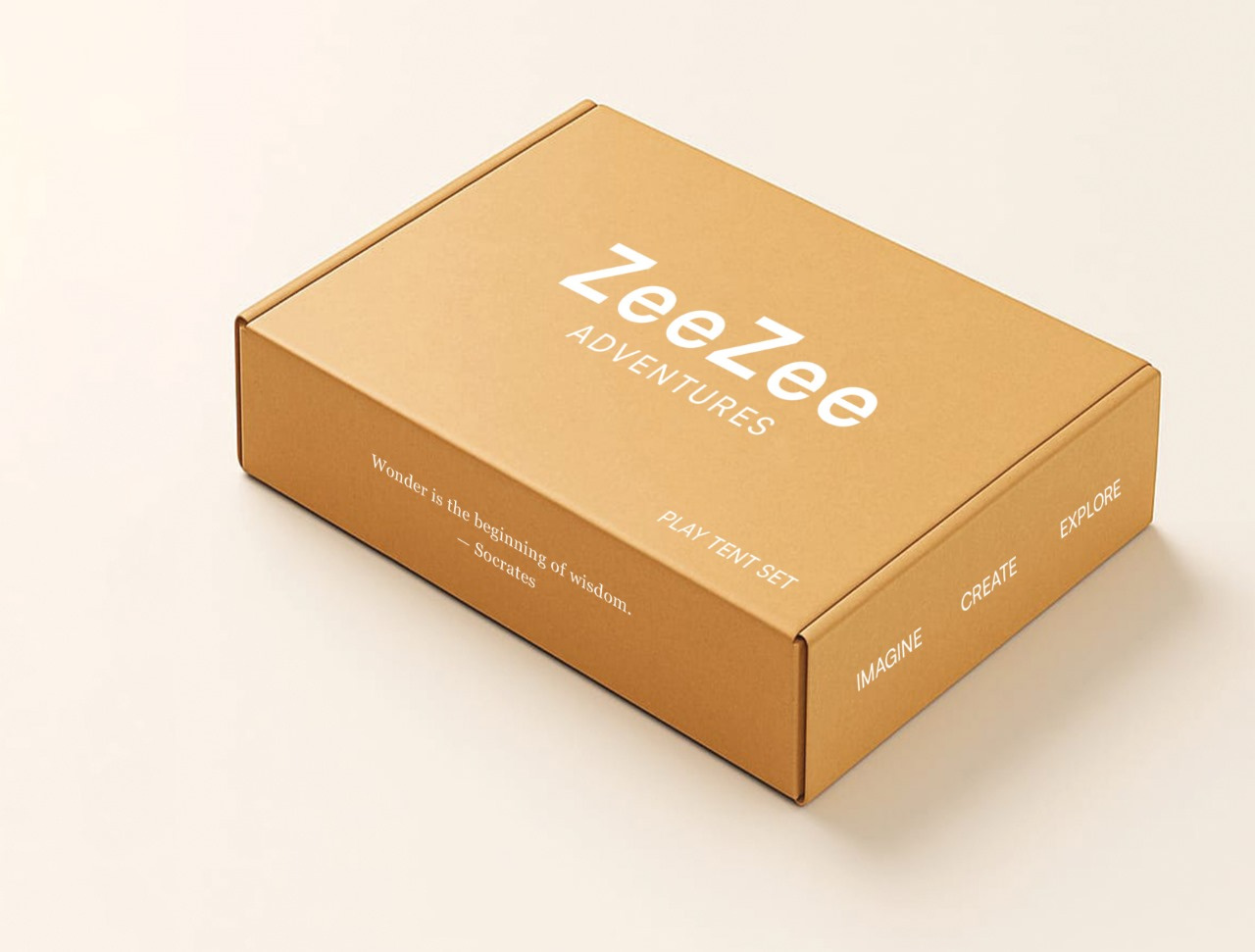 ZEEZEE – CRAFT PACKAGING BOX DESIGN & 3D MOCKUP 3d 3d mockup app bag design box box design brand packaging branding carton design e commerce graphic design illustration kraft kraft box logo packaging packaging design shipping shipping box