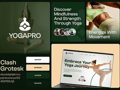 YAGAPRO - Branding Design app app design brand brand design brand identity brandidentity branding dribble excercise fitness ui graphic design gym health logo meditation meditation ui mobile motion graphics techwitpro yoga landing page