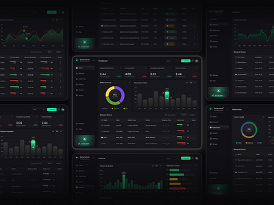 Solarwinds - Cybersecurity SaaS Dashboard b2b cloud service cyber security dashboard data network security privacy proxy saas security management server social security table task management ui design uiux vpn app web app website