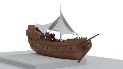 3d ship building 3d building ship statue