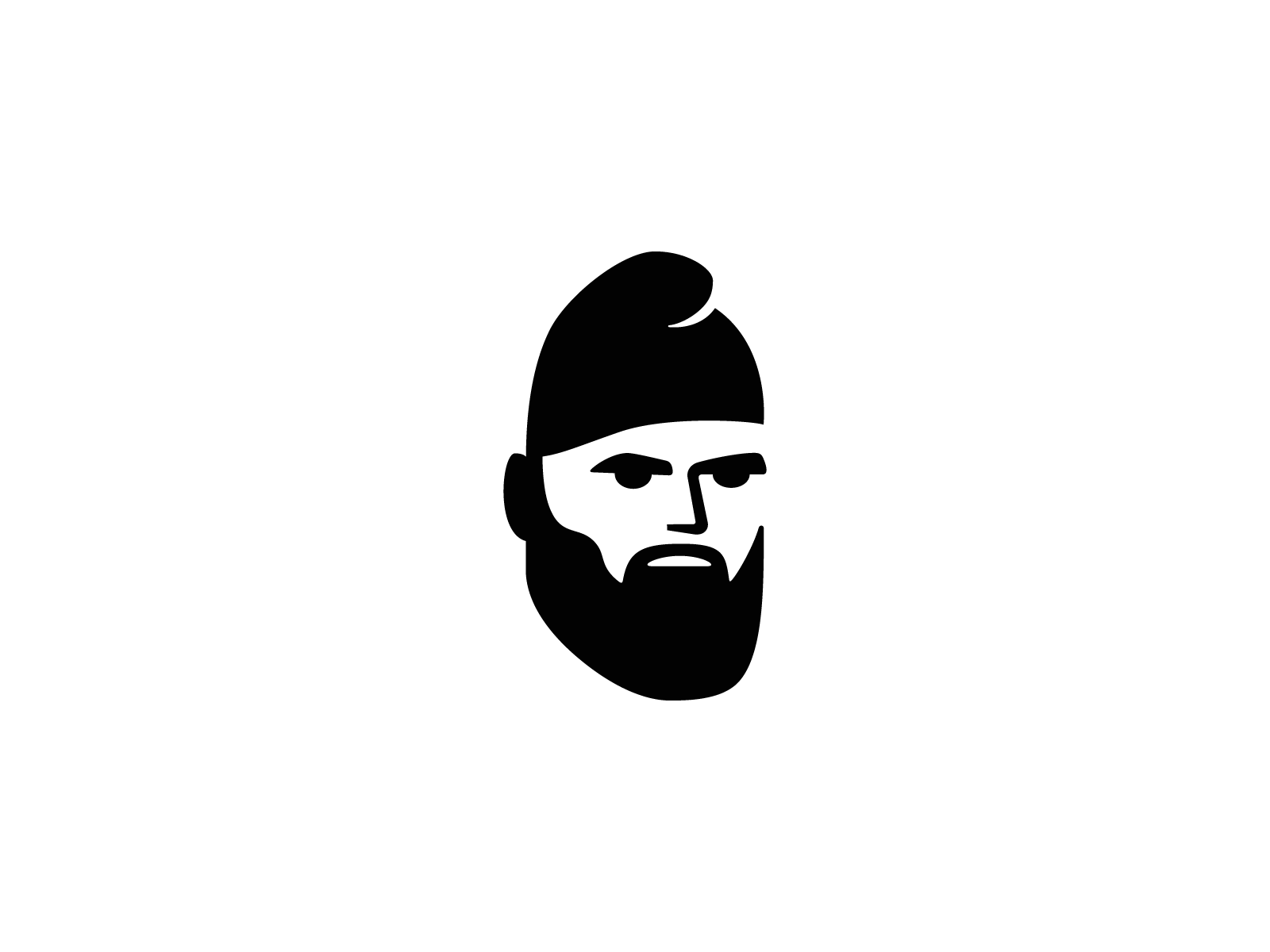 DACIAN Logo Design ancient beard black and white branding character classic dacia face for sale unused buy head history human logo look mihai dolganiuc design statue stoic symbol timeless