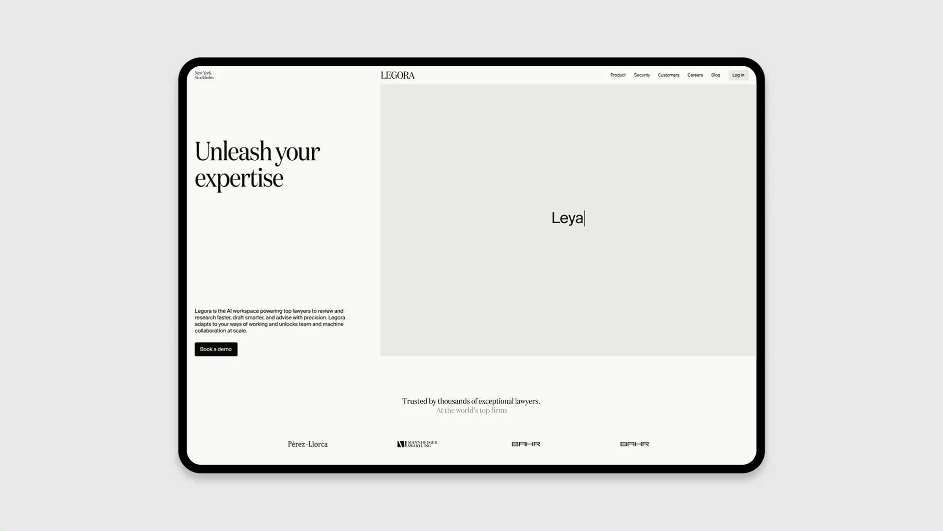 Web Development for Legora