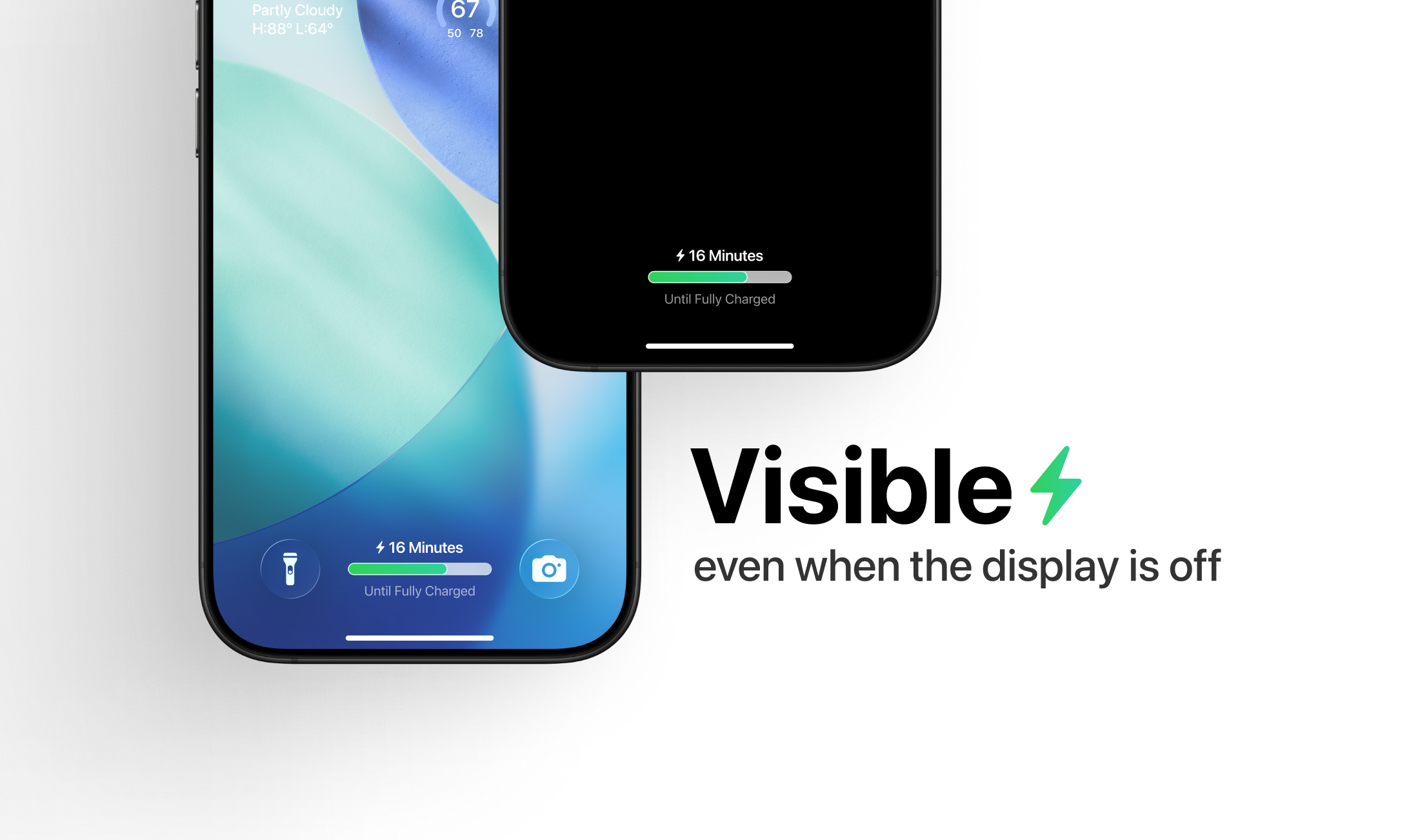 Charging indicator for iPhone 3d animation apple branding graphic design intuituve iphone logo motion graphics smart ui