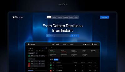 Landing Hero Section animation crypto hedgefund hero invest landing nasdaq nse sharemarket stock stocks trading tradingview website