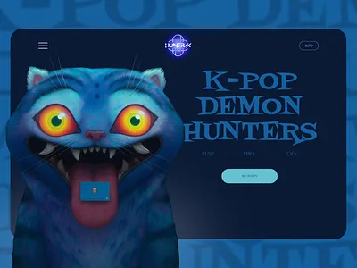 Prototype: Main page of the music group site app branding design graphic design illustration logo typography ui ux vector