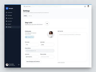 Children Onboarding Flow