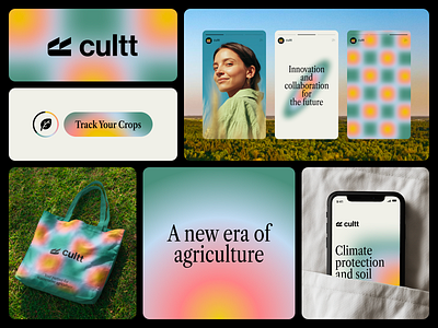 Cultt Agrotech Branding & Strategy brand brand guidelines brand identity brand sign branding business design graphic design halo lab identity logo logo design logo designer logotype marketing packaging smm startup strategy visual identity