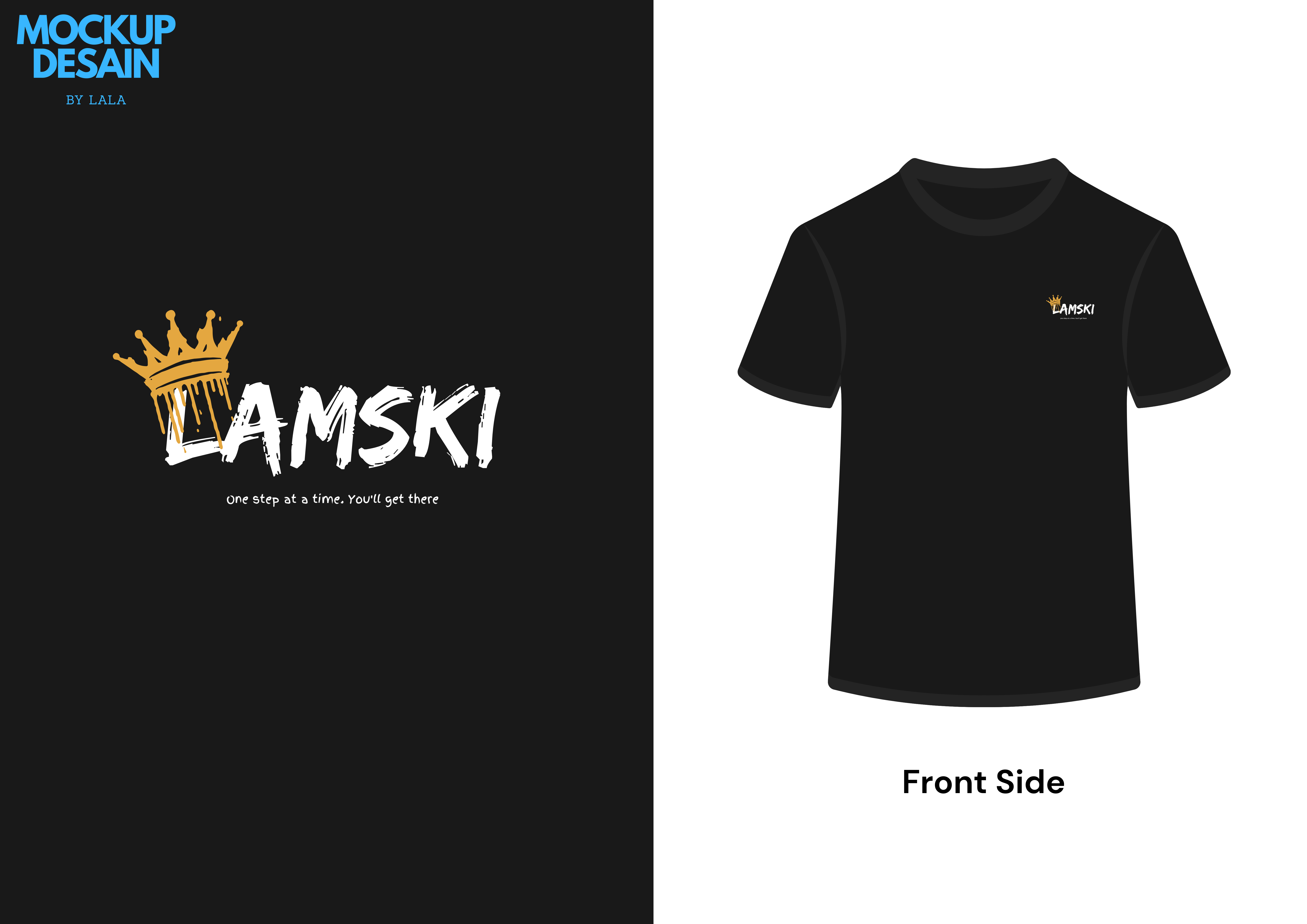 Example of Mockup T Shirt Design