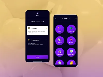 Classroom Ai Assistant ai ai for education ai for studens ai tools for career growth ai tutor app artificial intelligence classroom clean design education app educational app lesson mobile app school school app skiils ui ux