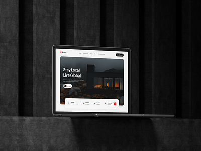 UI Wiki - Stay Local, Explore Global Booking minimal travel interface