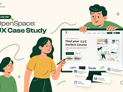 OpenSpace - UI/UX Case Study for an E-learning Platform learning platform