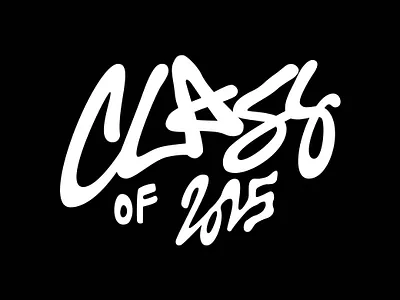Typography Design - Class of 2025 branding clothing custom type custom typography graphic design hand drawn handlettering lettering logo logotype t shirt design text logo tshirt typography typography design