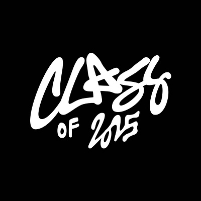 Typography Design - Class of 2025 branding clothing custom type custom typography graphic design hand drawn handlettering lettering logo logotype t shirt design text logo tshirt typography typography design