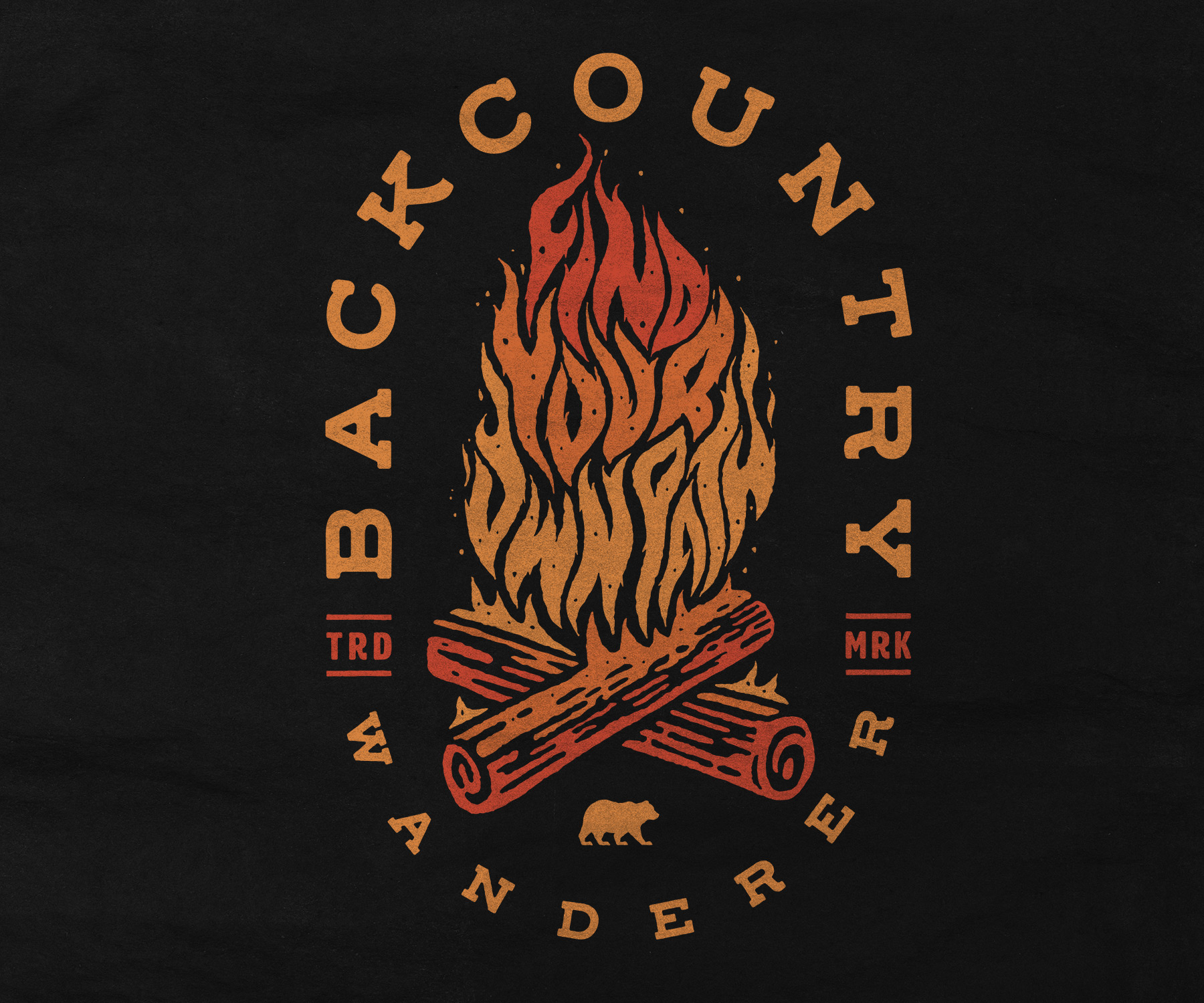 Find Your Own Path branding design graphic design illustration logo typography vector