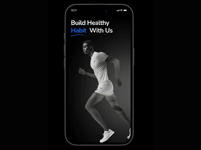 Habit Tracker App – Minimal UI Concept animation app app design figma habit tracker product design uiux