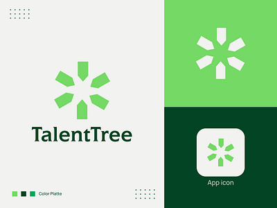 education, institutes, online platforms, logo ,logo design brand identity branding business logo education institutes learning logo logo logo design logo desing logo sell minimal logo modern logo online platforms star talent logo tree