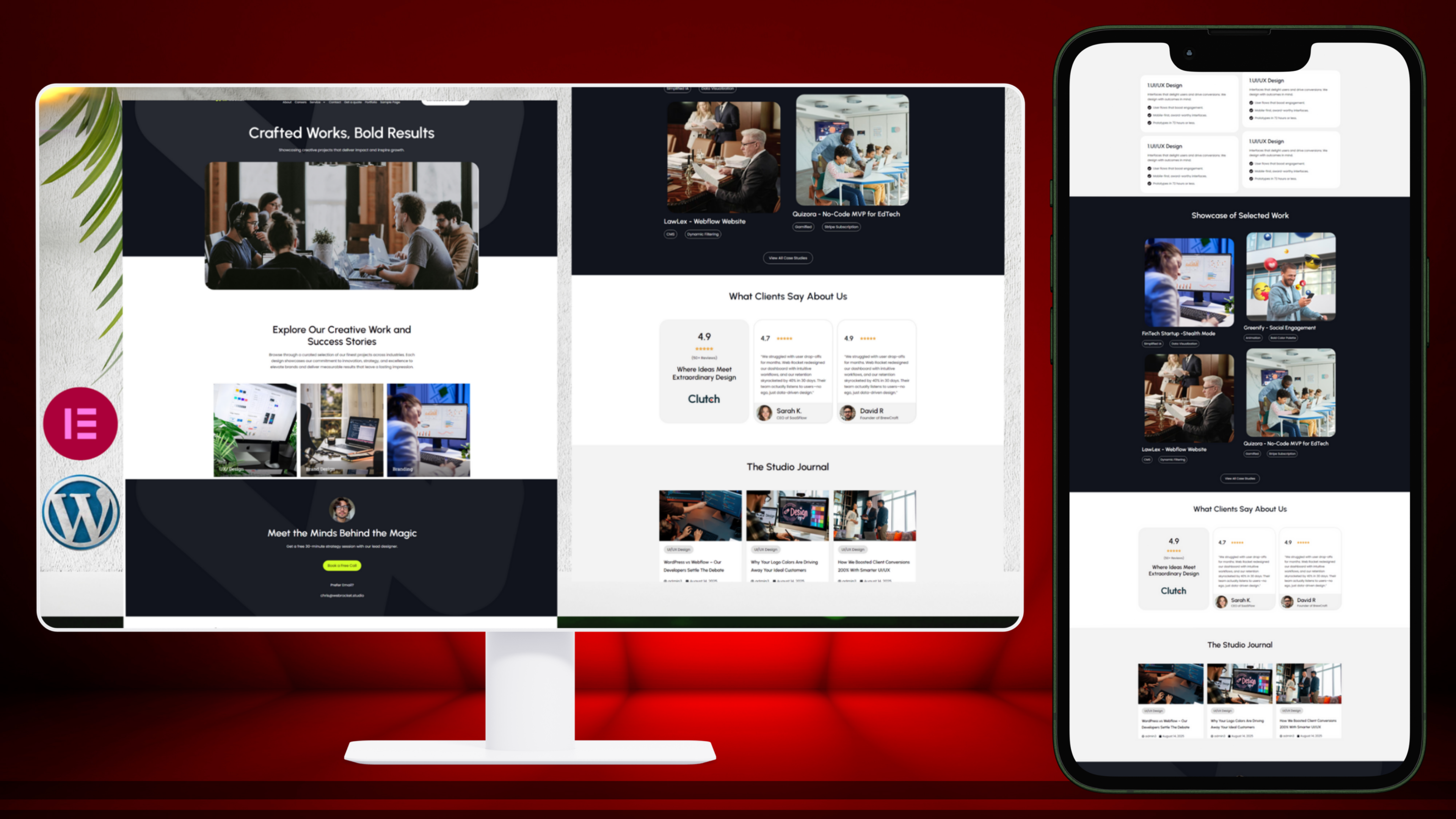 Agency Website Design. web design web developement wordpress
