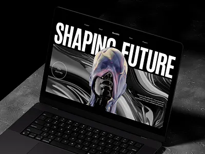 BlockBills - Futuristic Bold NFT and Blockchain Website Design ai dave omeiza figma figma design future ui ui design user experience ux web design website website design