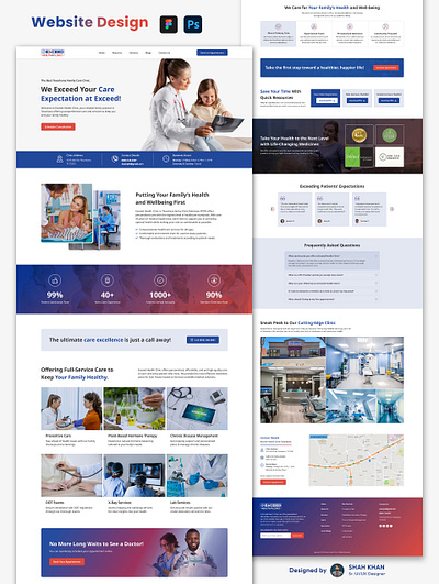 Website UI/UX Design branding design designer figma figma expert graphic design healthcare healthcare website pro designer typography ui ui design uiux uiux designer user experience user interface ux design website website design