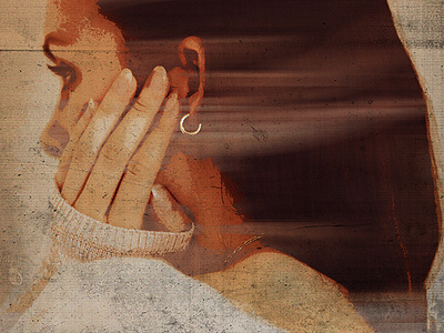 Scratched Oil Photo Effect 5 digital