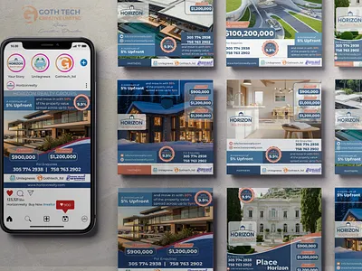 Social Media Flyers branding flyers graphic design logo print design