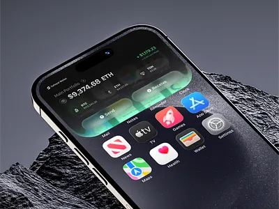 Safepal Dynamic Island addframe appdesign cryptowallet dynamicisland glassui interfacedesign ios19 ios26 iosdesign iosui liquidglass pooyast pooyastx safepal uidesign uiux uxdesign