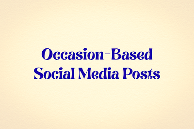 Occasion-Based Social Media Posts design graphic design photoshop social media social media posts