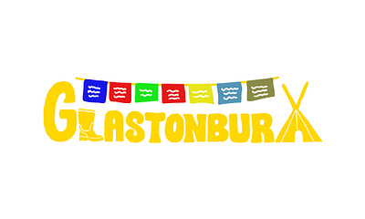 Hand Drawn Logo - Glastonbur adventure logo camping creative freelance designer graphic design hand drawn illustration lettering logo logodesign logos logotype text logo typography