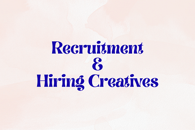 Recruitment & Hiring Creatives design graphic design photoshop social media psots