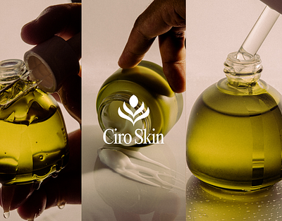 Skin Care Brand Identity For Ciro-Skin beauty beauty brand identity beauty logo beauty product branding cosmetic cosmetic label graphic design green label design leaves logo logo design makeup packaging design skin skin care skin care branding skincare logo spa