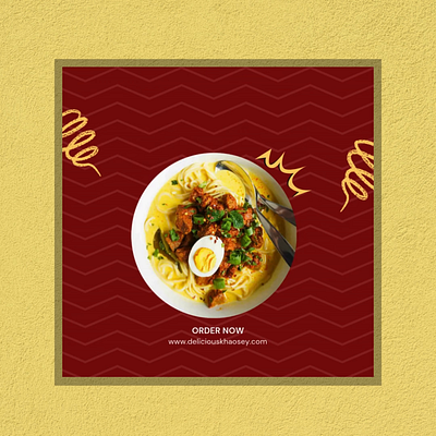 Food Social Media Graphic Post branding color design graphic design illustration illustrator leaflet logo poster social media post vector