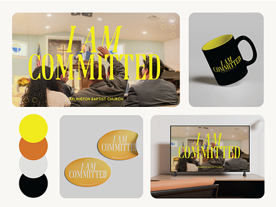 I Am Committed branding church church design church graphics church theme design graphics i am committed illustration illustrator logo mug photoshop sticker theme tv