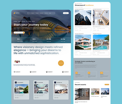 Modern Real Estate Landing Page NestNova 🏡✨