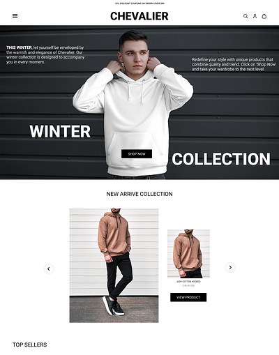 Chevalier Ecommerce app chevalier ecommerce graphic design management store system ui ux web web app wesite